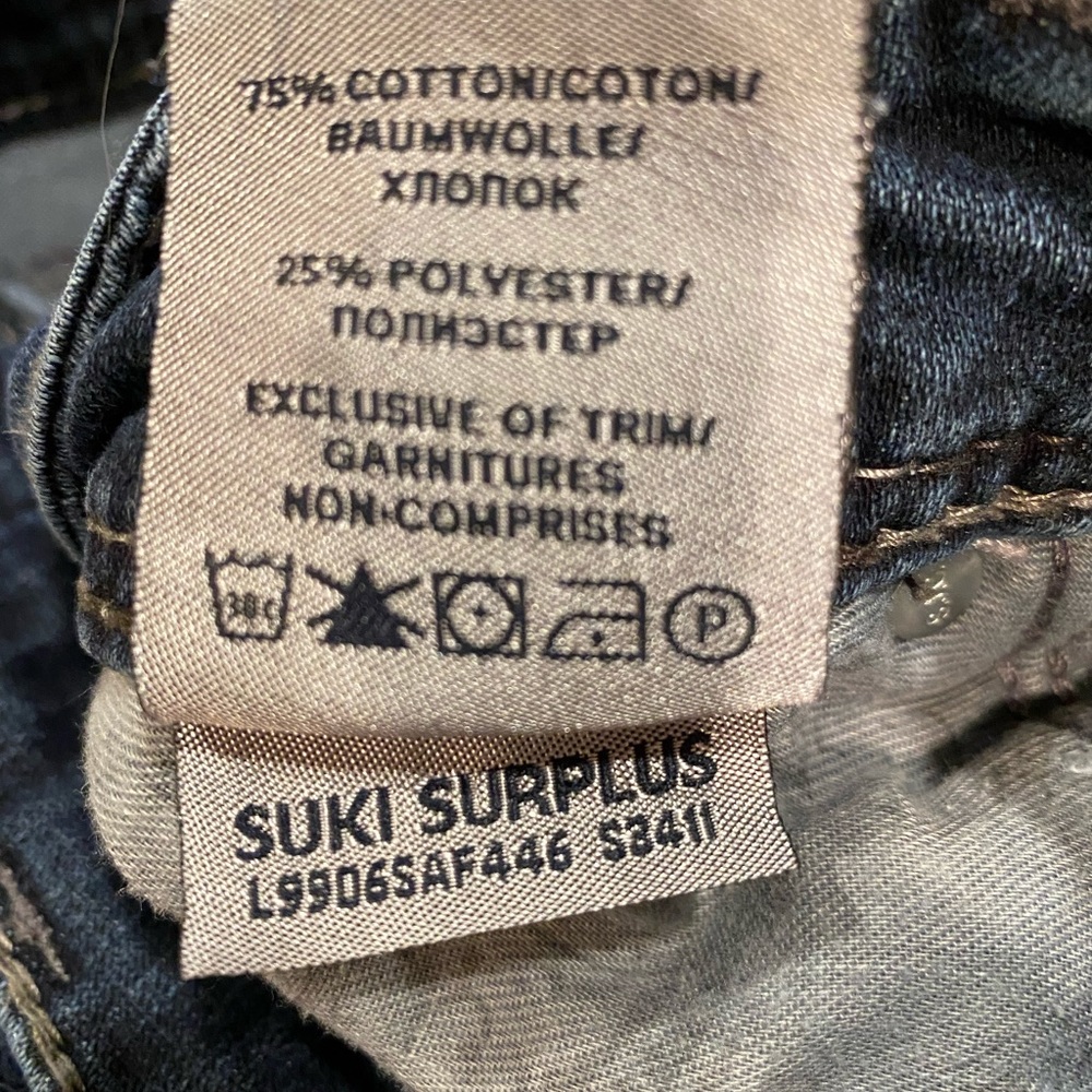 Silver Suki Surplus Bootcut Jeans Size  27 - Picture 11 of 11